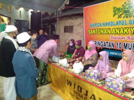 SANTUNAN ANAK YATIM DAN DHUAFA DALAM RANGKA PERINGATAN 10 MUHARRAM 1442 H