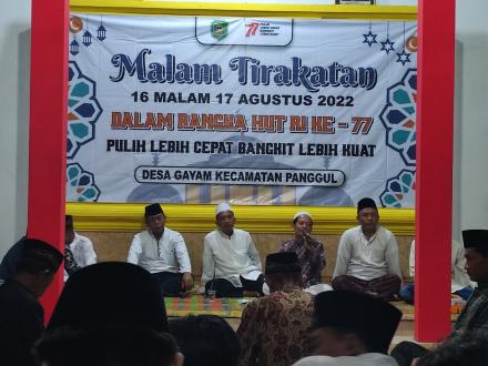 MALAM TIRAKATAN 17 AGUSTUS 2022