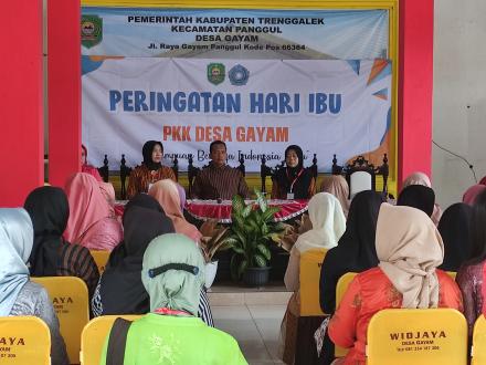 PERINGATI HARI IBU, DESA GAYAM ADAKAN LOMBA IBU - IBU PKK